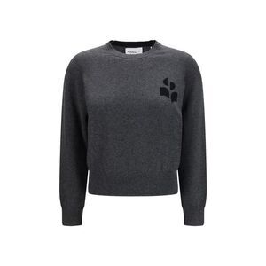 Marant Etoile Gray Wool Oves Aries Women's Sweatshirt